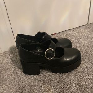 Platform Mary Janes